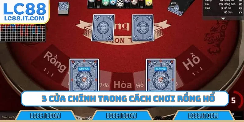 3 cửa chính trong Rồng HỔ